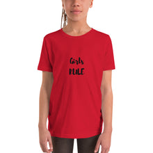 Load image into Gallery viewer, Girls Rule 1 Short Sleeve T-Shirt
