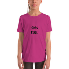 Load image into Gallery viewer, Girls Rule 1 Short Sleeve T-Shirt

