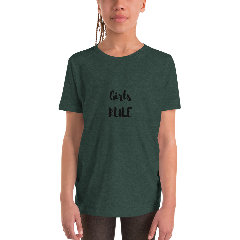 Girls Rule 1 Short Sleeve T-Shirt